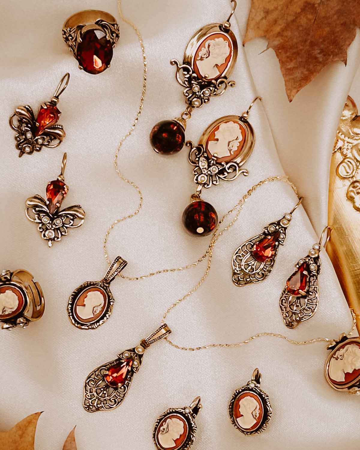 The Giglio Earrings (Tuscan Dreams Edition)