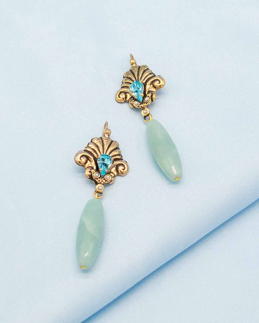 The Livorno Grande Earrings (Marina Edition)