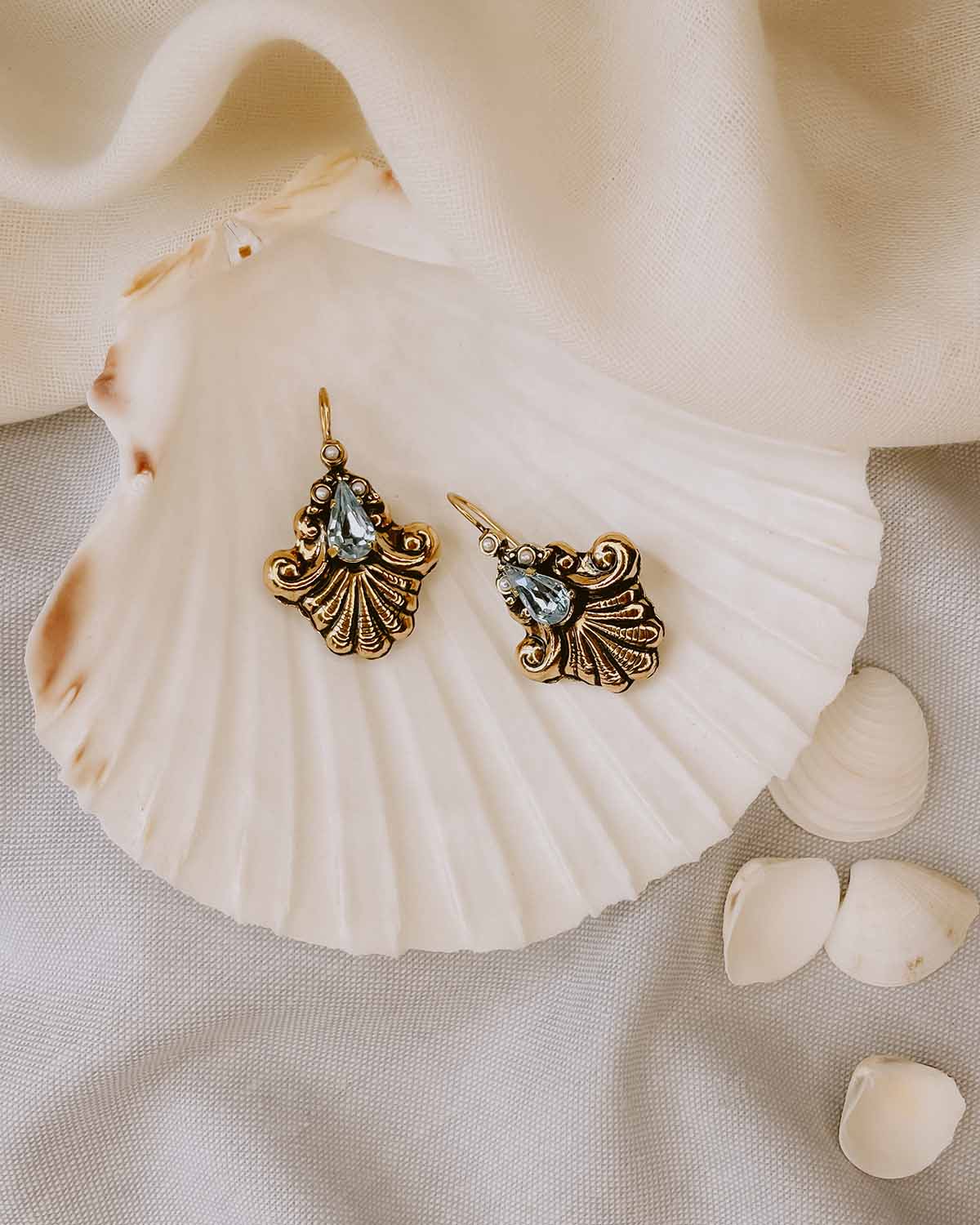 The Livorno Earrings (Marina Edition)