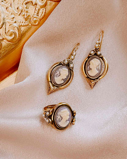 The Pienza Earrings (Tuscan Glimmer Edition)
