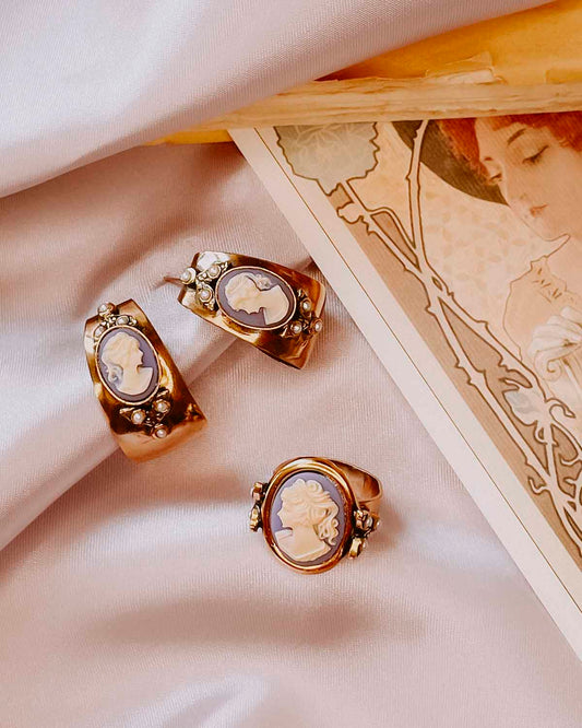 The Montepulciano Grande Earrings (Tuscan Glimmer Edition)
