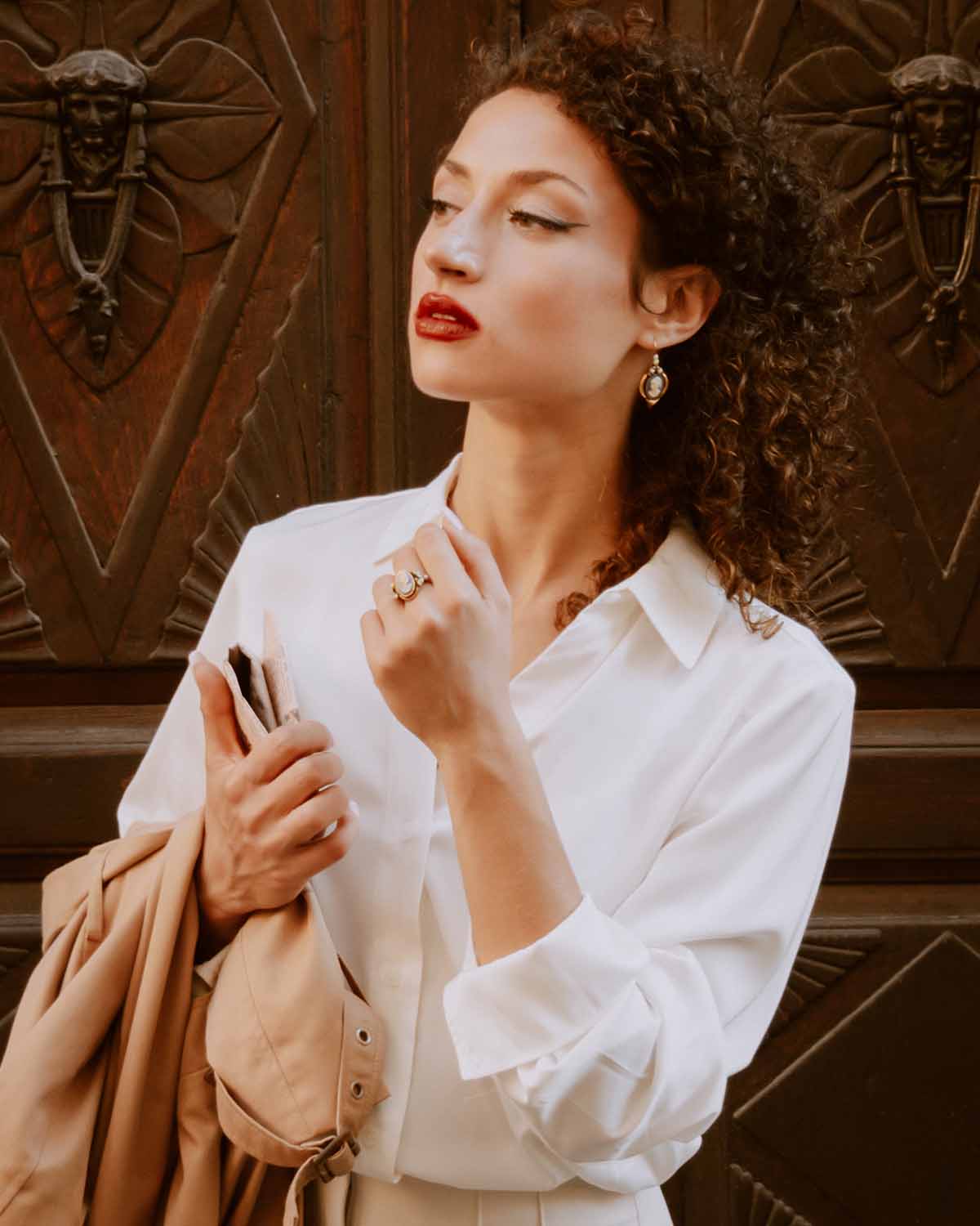 The Pienza Earrings (Tuscan Glimmer Edition)