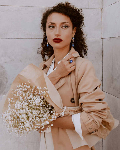 The Firenze Earrings (Tuscan Glimmer Edition)