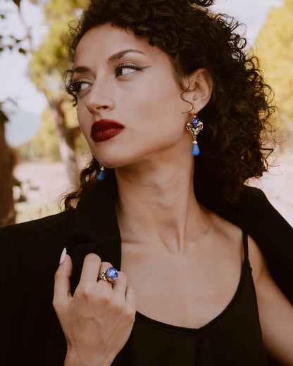 The Firenze Earrings (Tuscan Glimmer Edition)