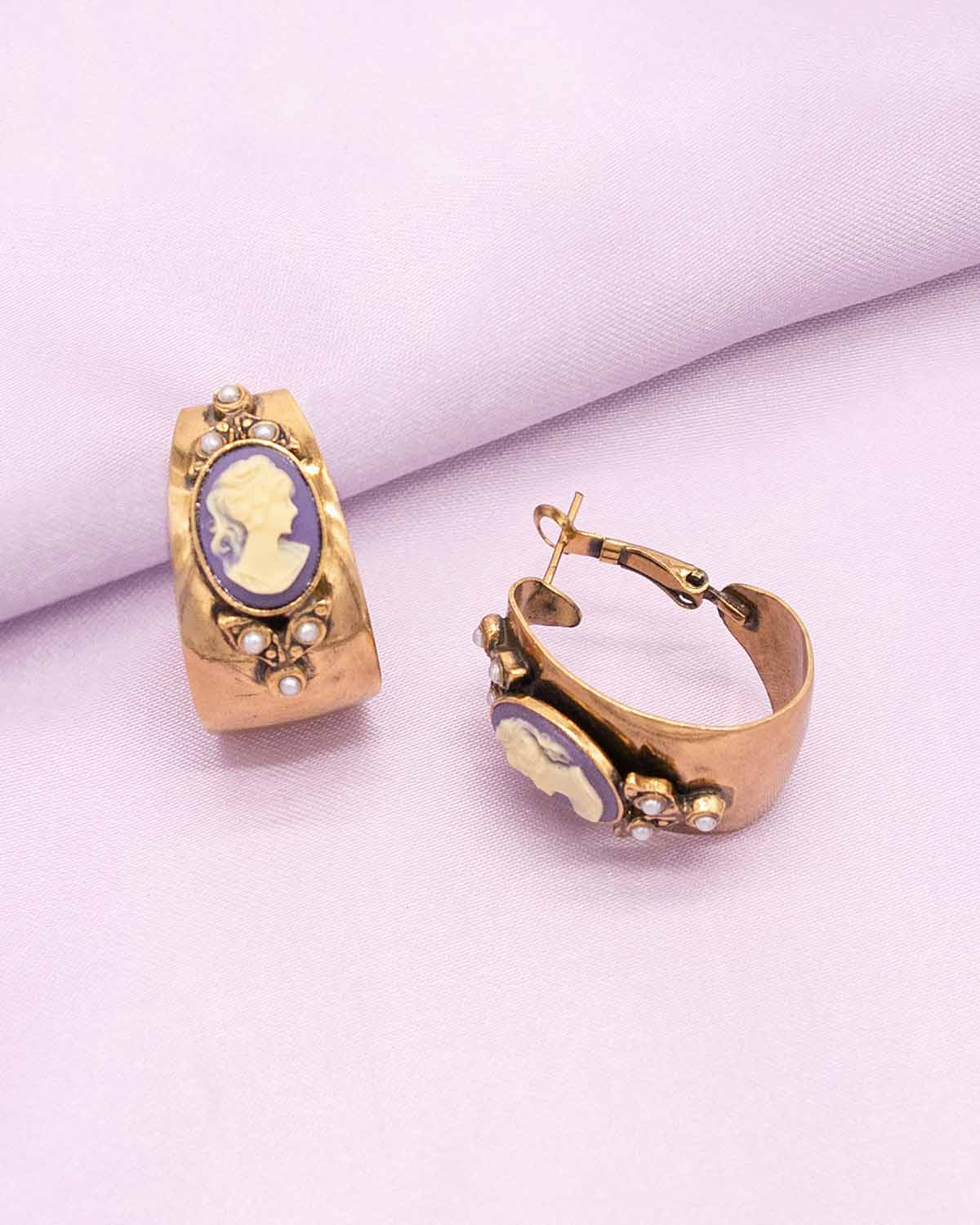 The Montepulciano Grande Earrings (Tuscan Glimmer Edition)