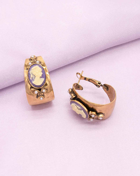 The Montepulciano Grande Earrings (Tuscan Glimmer Edition)