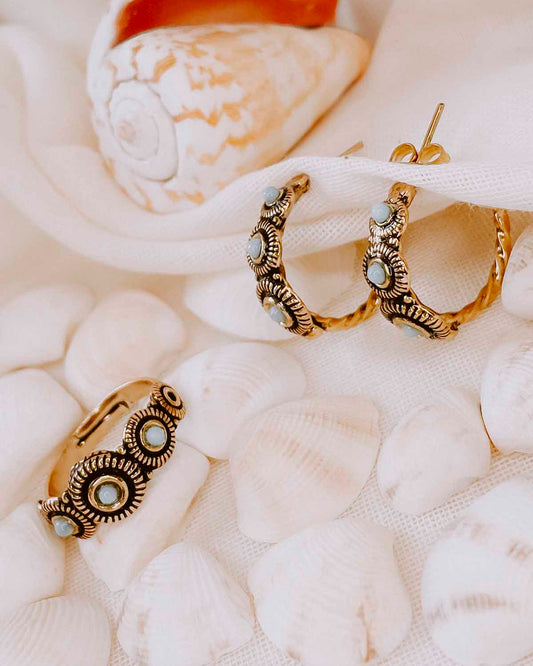 The Porto Azzurro Earrings (Marina Edition)