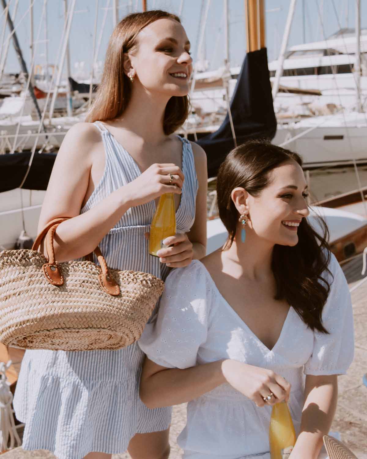 The Livorno Grande Earrings (Marina Edition)